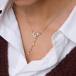 Moon Star Fall Necklace