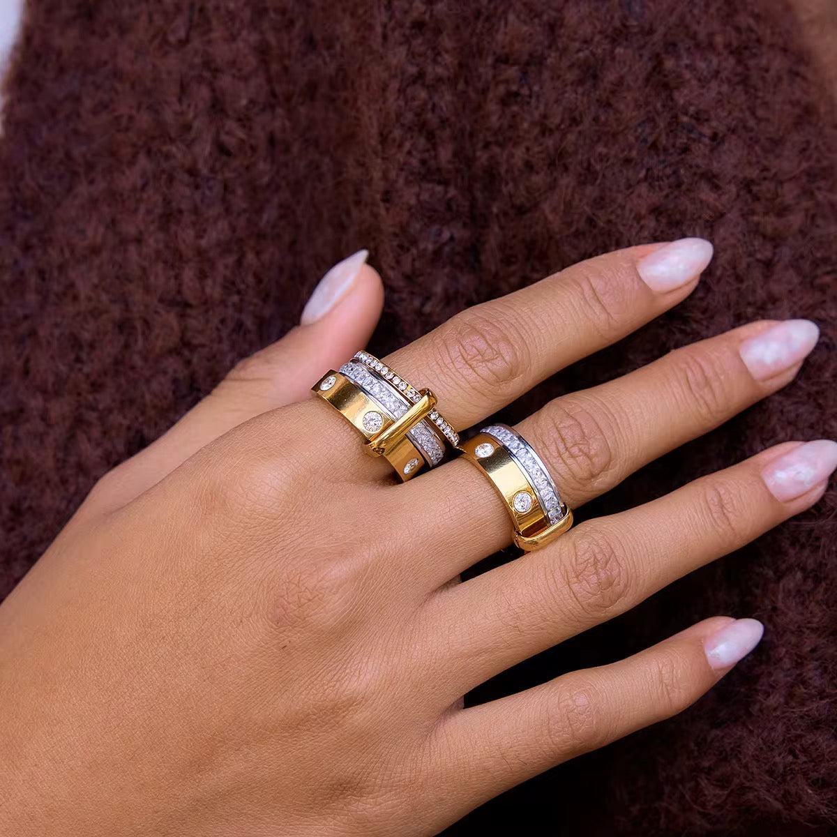 Chunky Band Rings