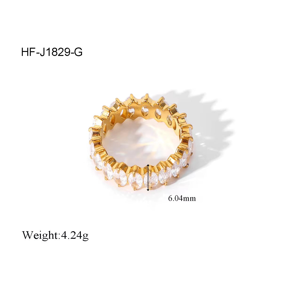 Oval Tennis Ring