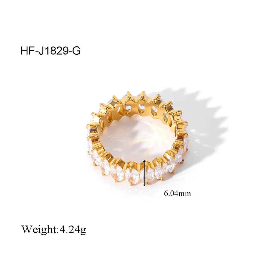 Oval Tennis Ring