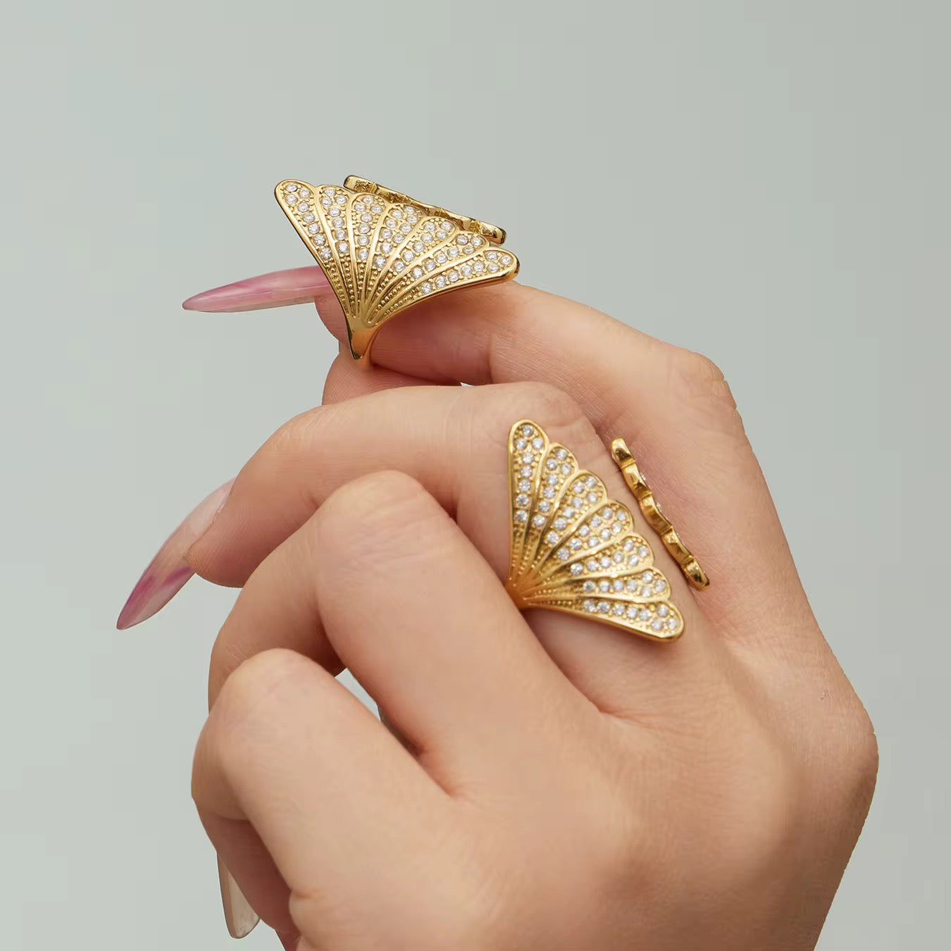 Adjustable Shell Ring