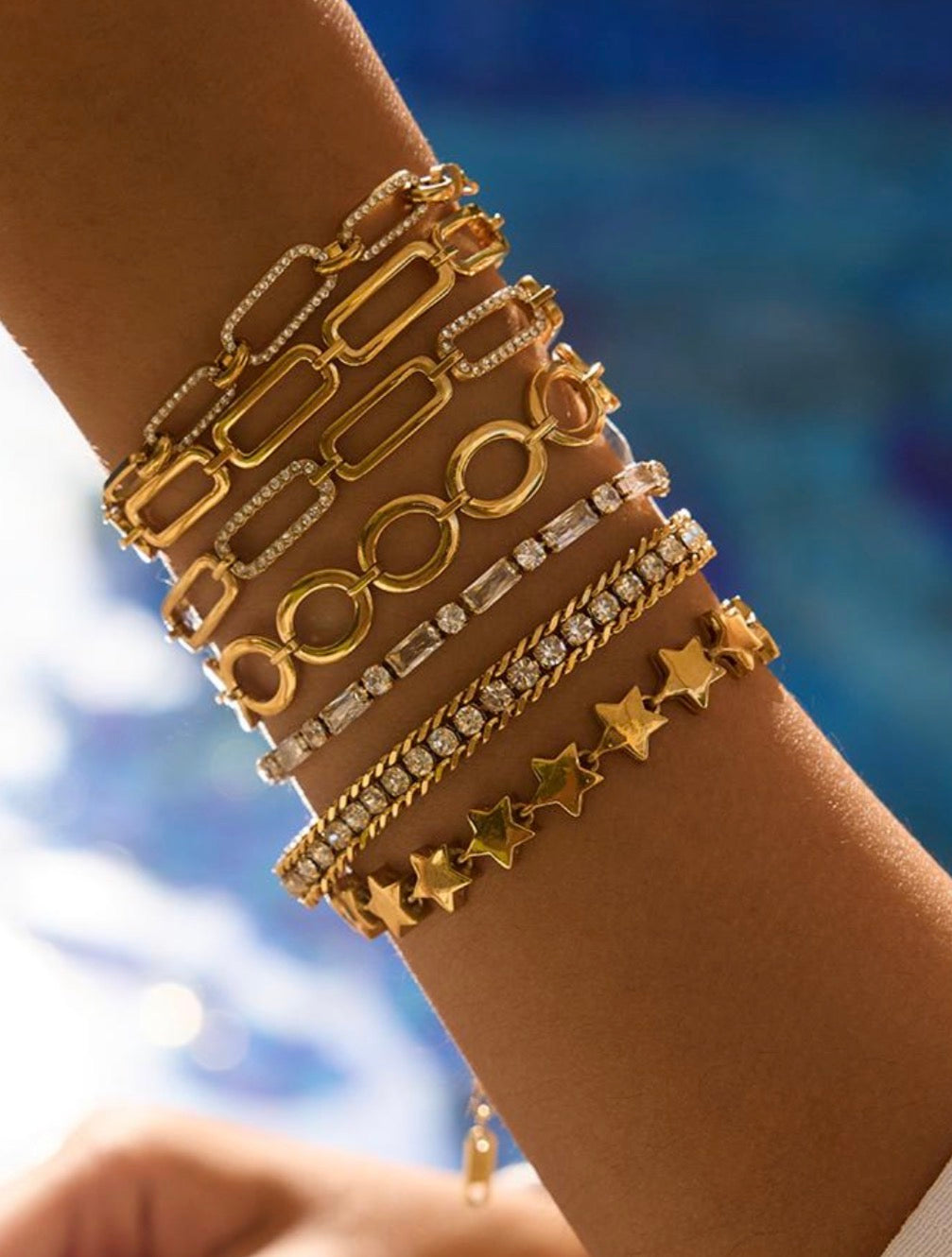 18k Aura Crystal Band