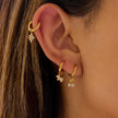 Cherry Tiny Hoops