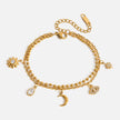 Moon charm Bracelet