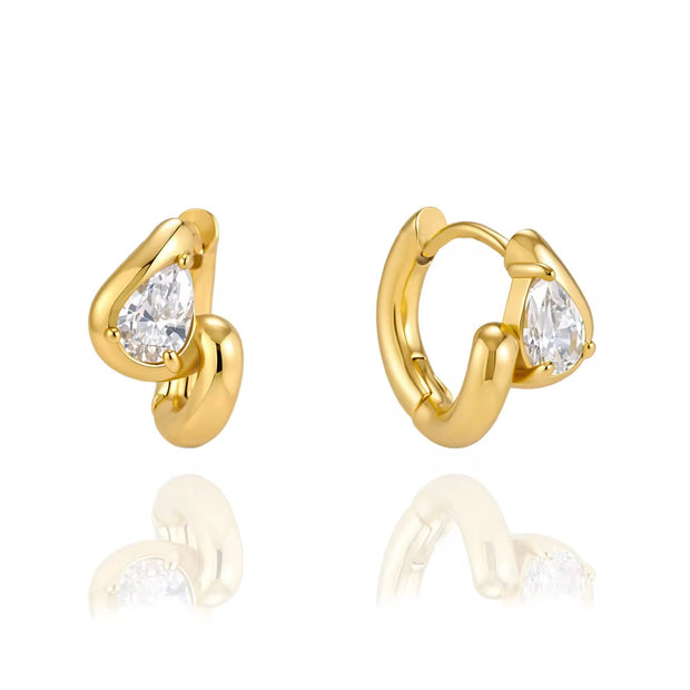 Twist Hoop Earring