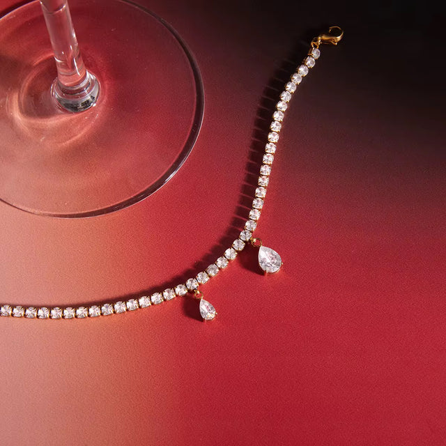 Water Drop Tennis Bracelet