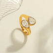 Double Water drop Ring