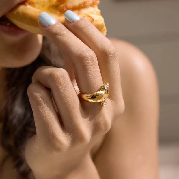 Twin Spark Ring