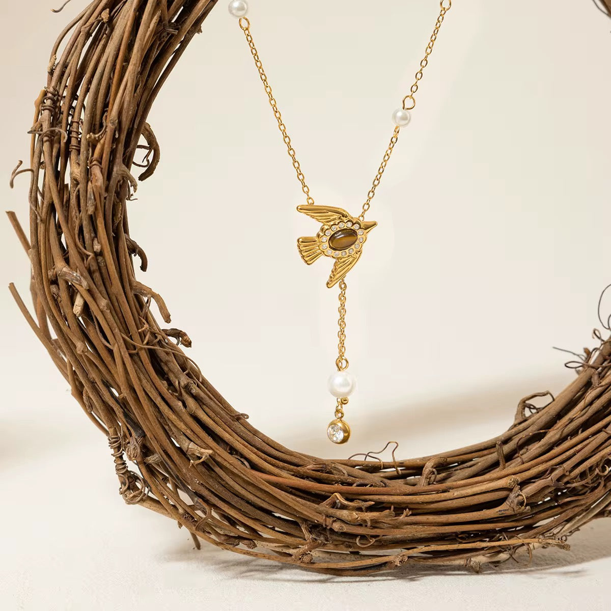 Celeste Drop Necklace