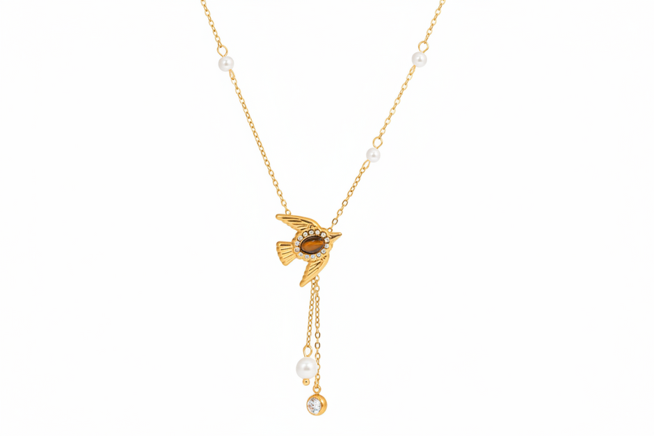Celeste Drop Necklace
