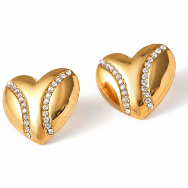 Twinkle Heart Earrings