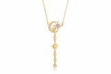 Moon Star Fall Necklace