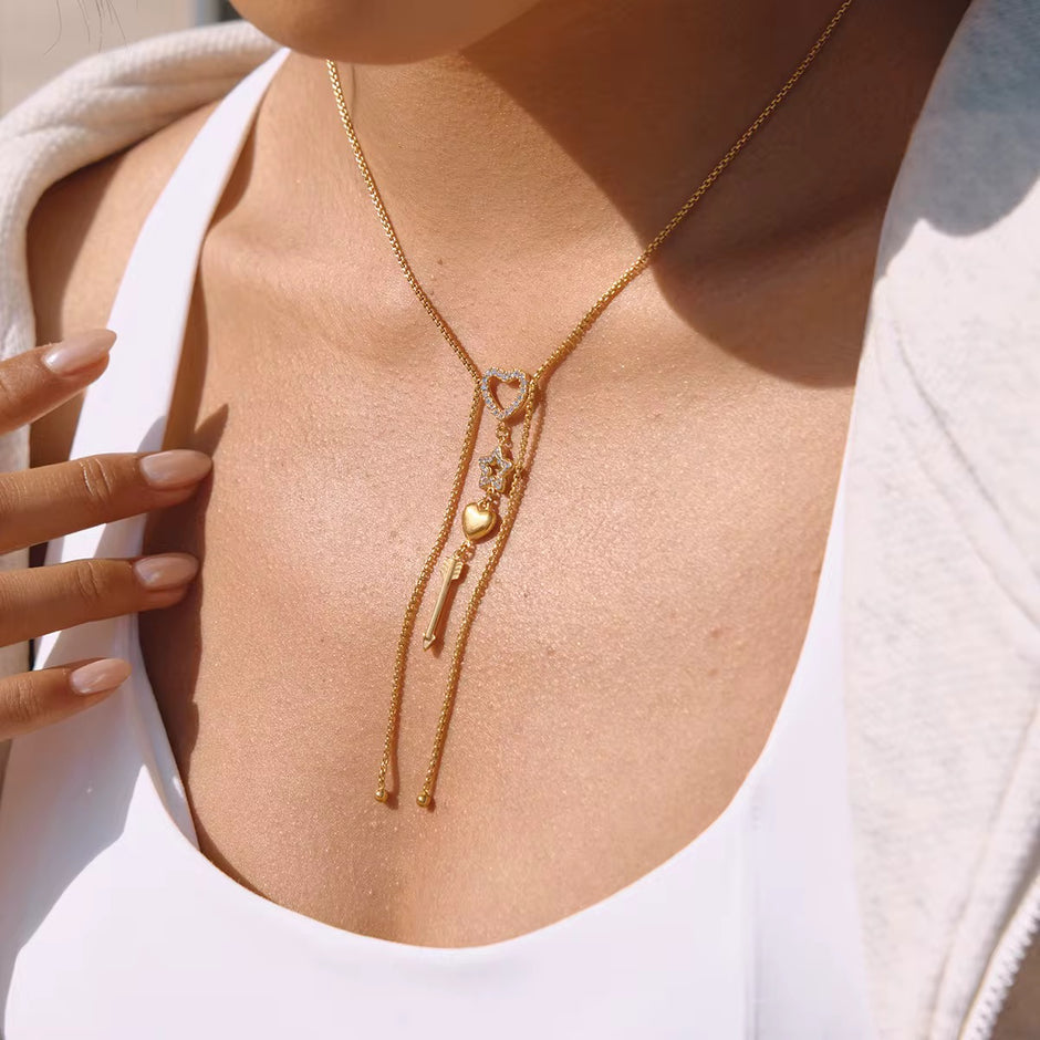 Heart Key Necklace